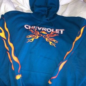 men’s chevrolet/brixton sweatshirt